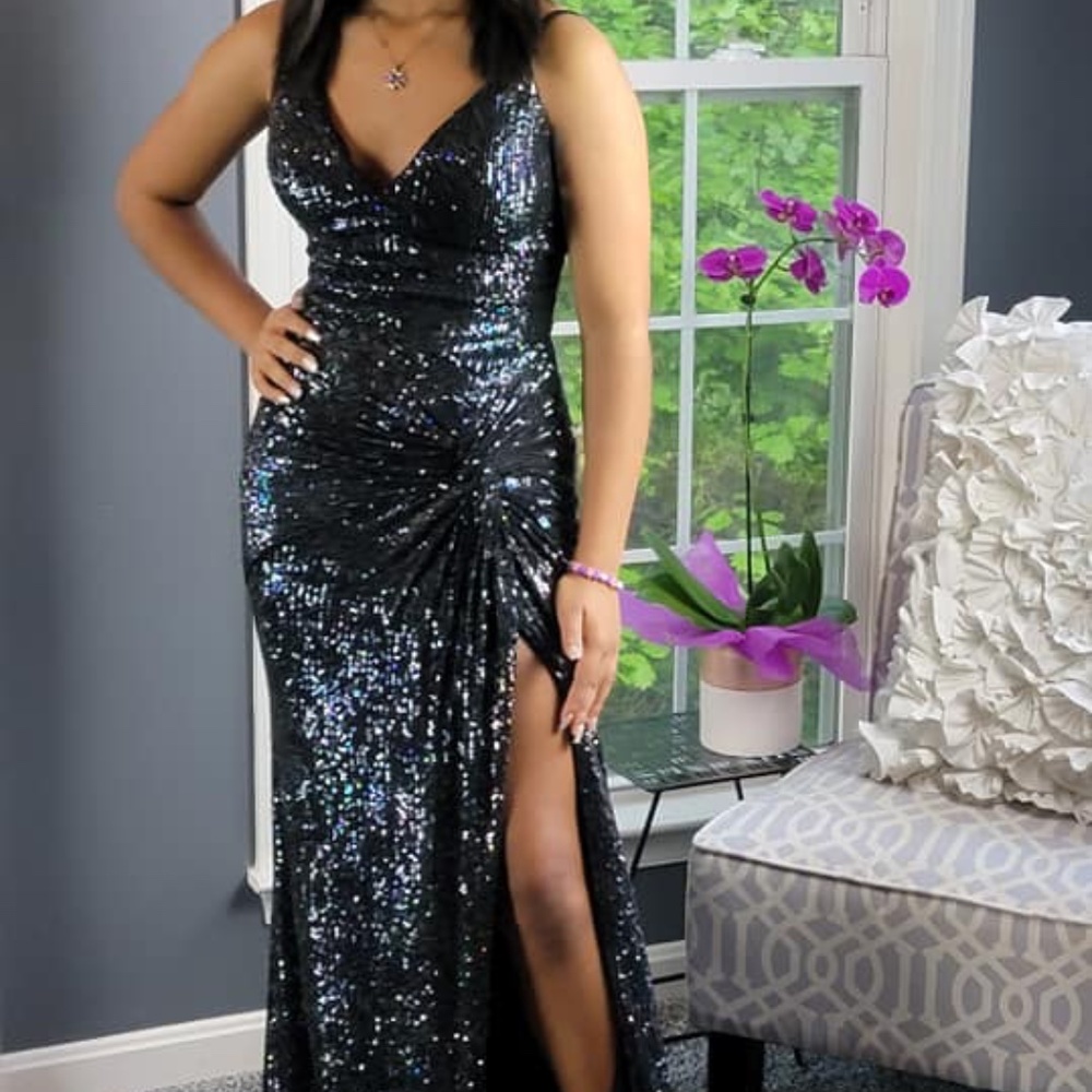 Jovani Sequin Prom Gown